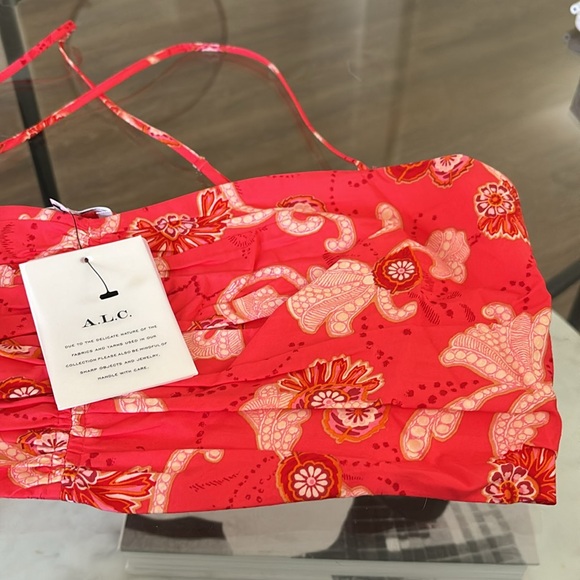 A.L.C Arit floral crop top - Picture 3 of 8